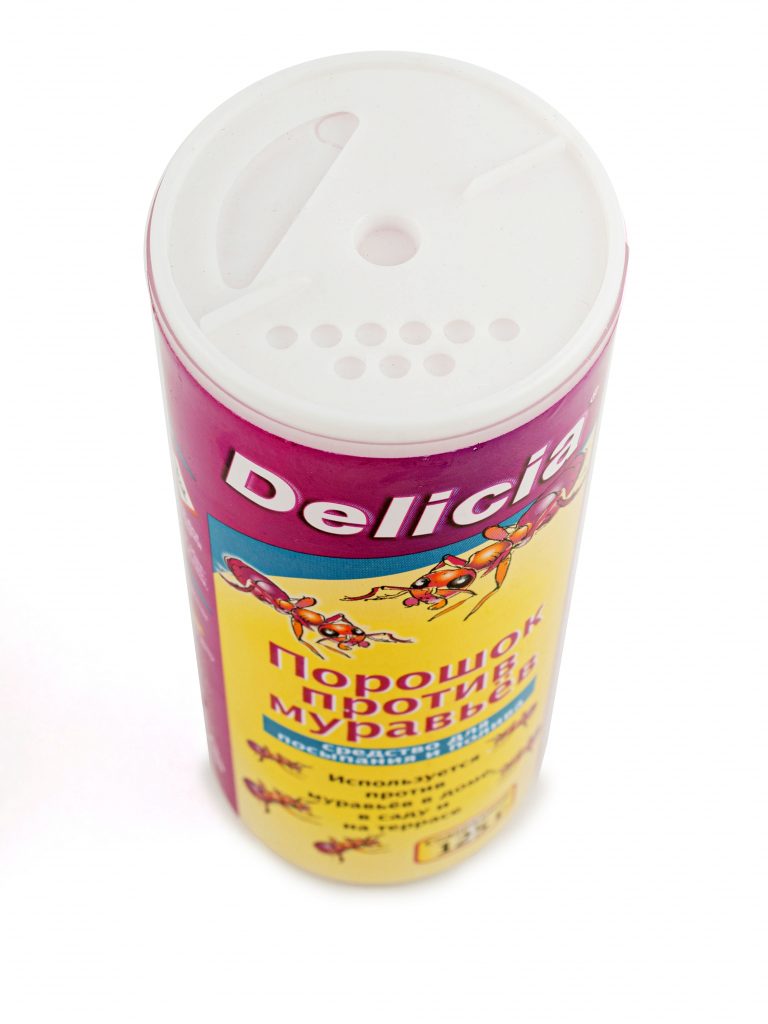 Активная пищевая гранулированная приманка для муравьёв в виде порошка 125г