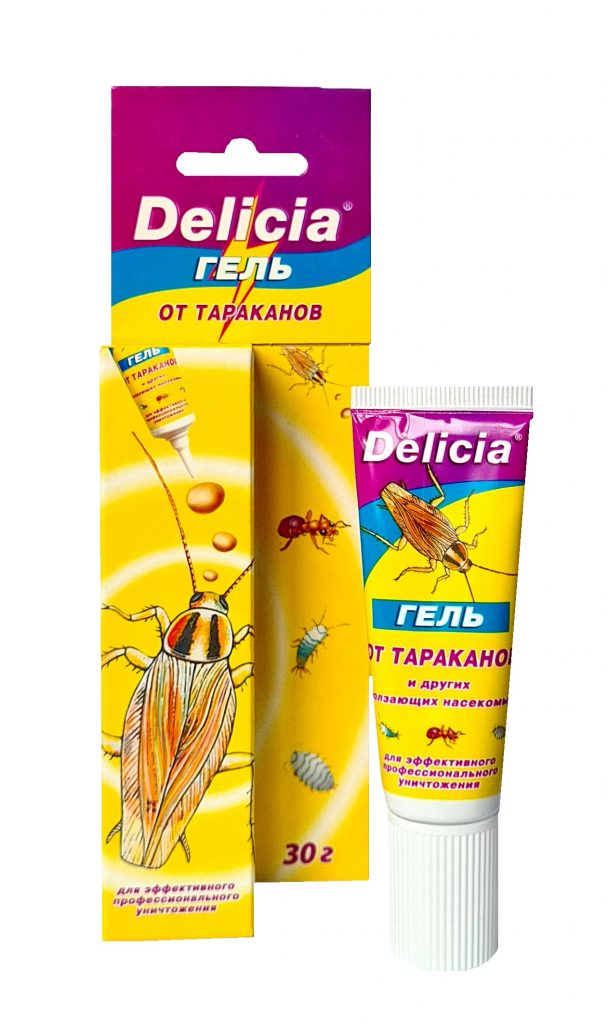 Гель от тараканов с эффективным аттрактантом и повышенным содержанием действующих веществ, 30г