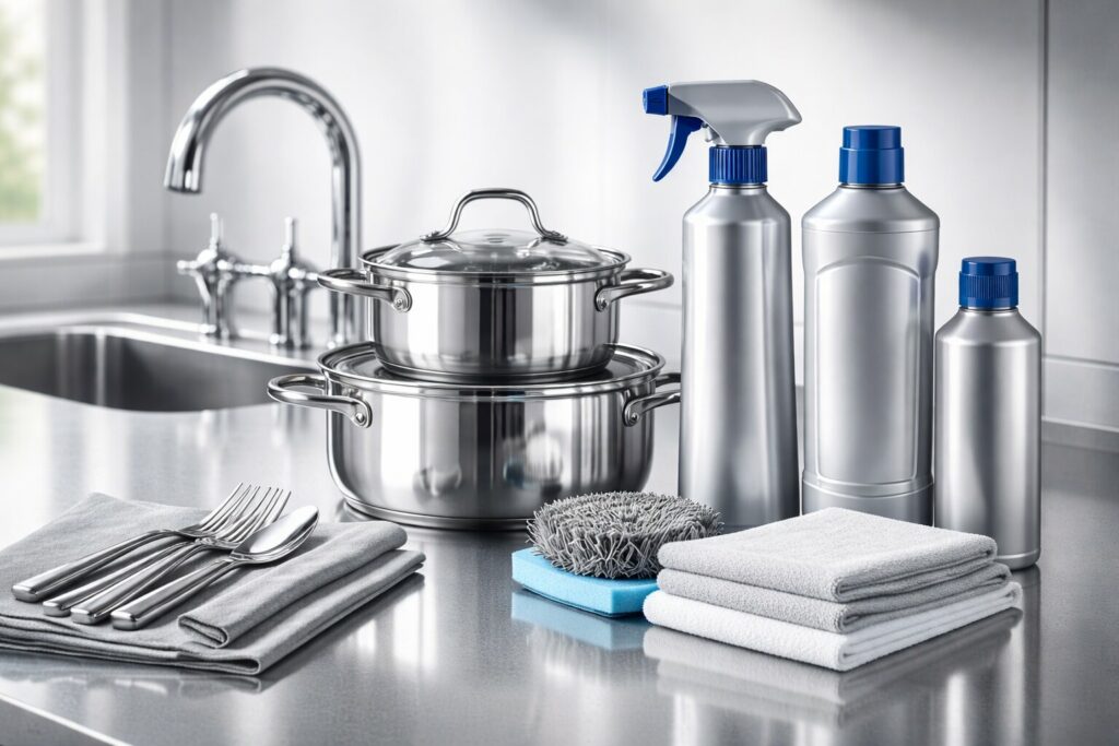 Современные средства для чистки изделий из металлов